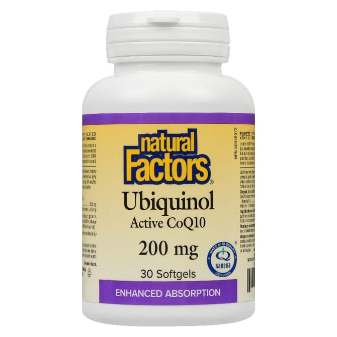 Ubiquinol CoQ10 Active 200 mg - Cardiovascular Health