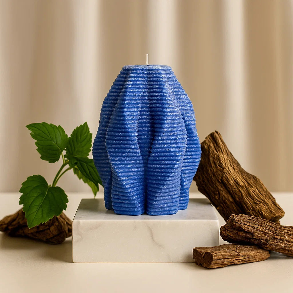 VOSK Handmade Candle - Blossom Candle, Deep Ocean, Patchouli